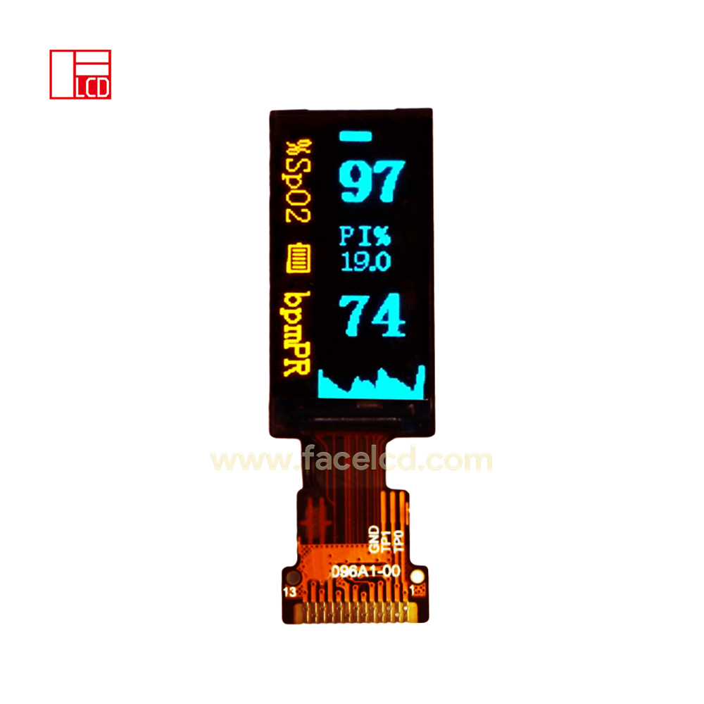 0.96inch 80×160 IPS TFT LCD Display with SPI