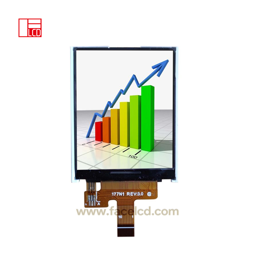 1.77inch 128×160 TN TFT LCD Display with SPI (MCU)