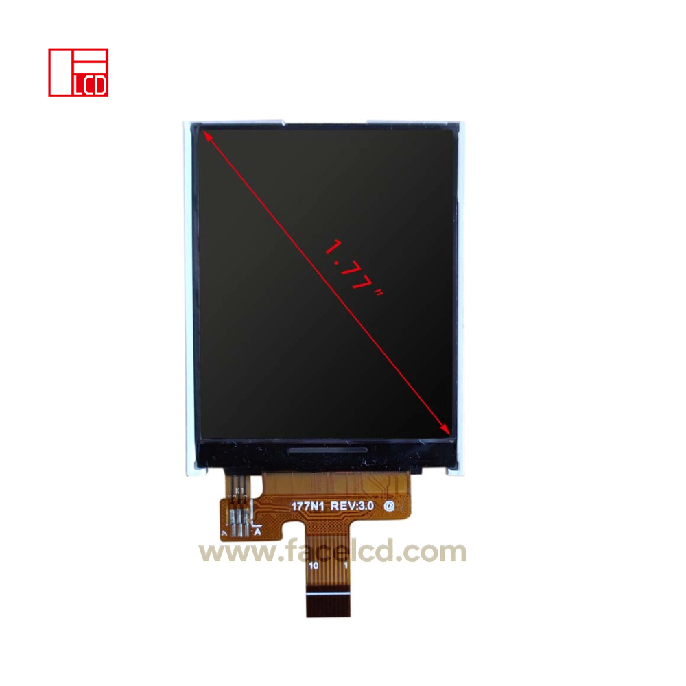 1.77inch 128×160 TN TFT LCD Display with SPI (MCU)
