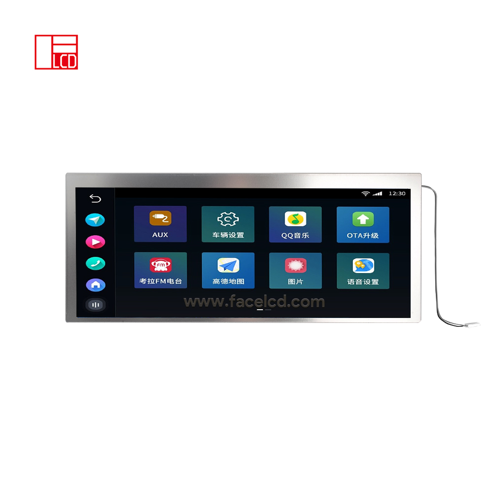 10.25inch 1280X480 IPS TFT LCD Display with LVDS