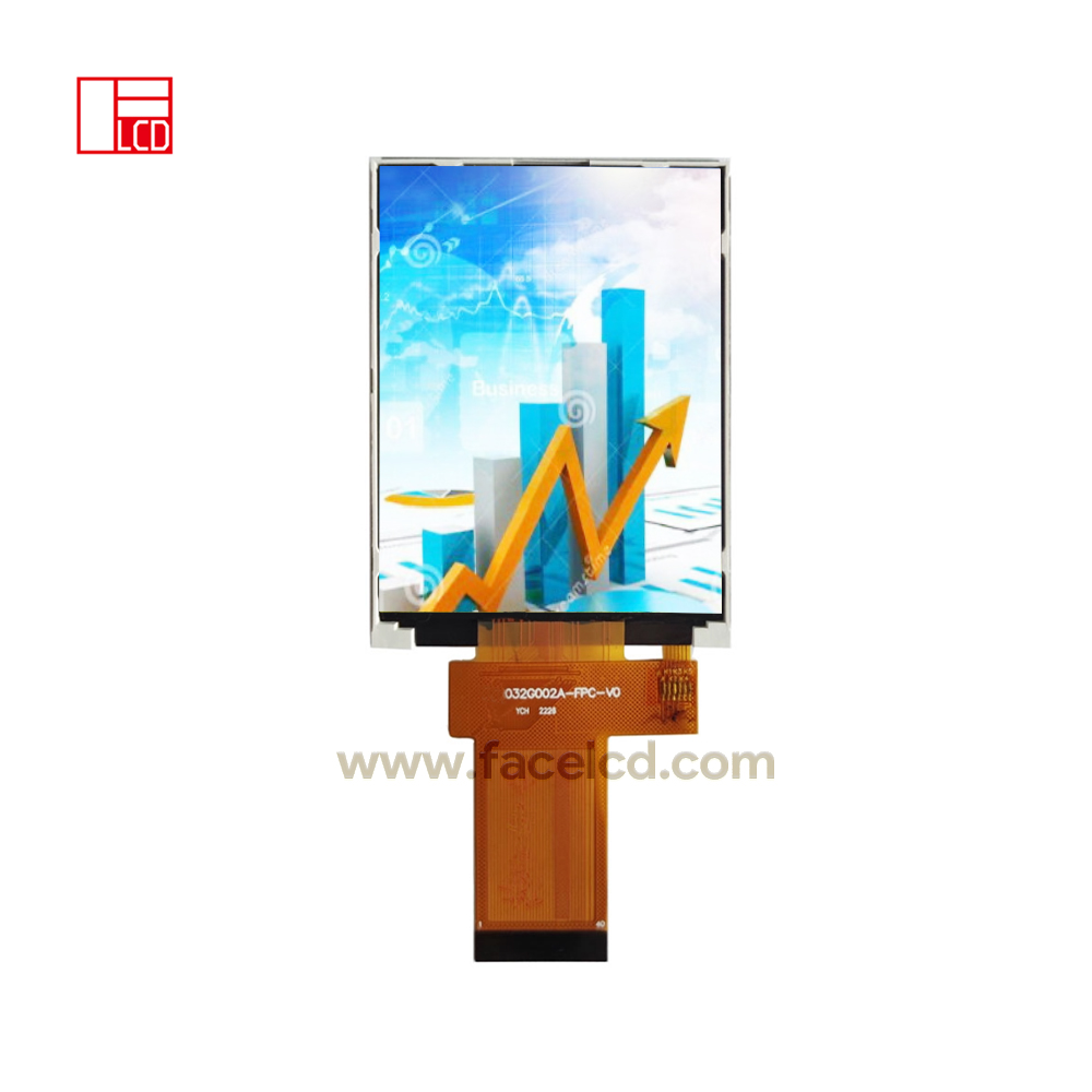 3.2inch 240X320 TN TFT LCD Display with SPI or MCU