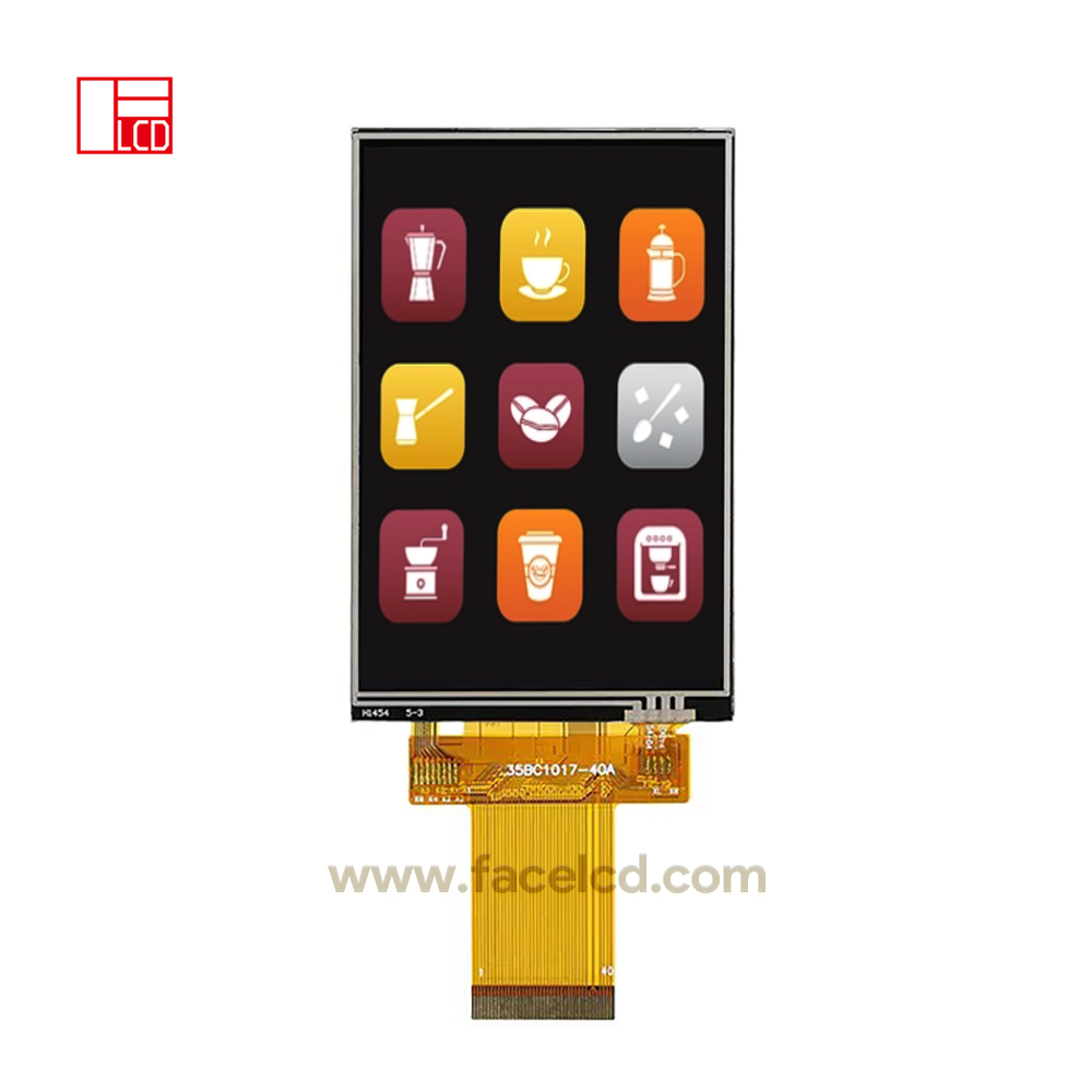 3.5inch 320X480 IPS TFT LCD Display with RGB ( MCU or MIPI)