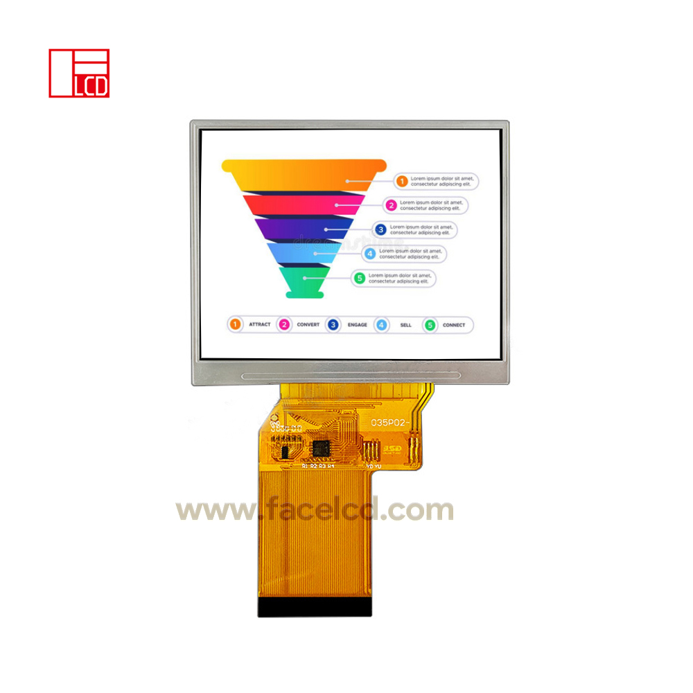 3.5inch 640X480  IPS TFT LCD Display with RGB
