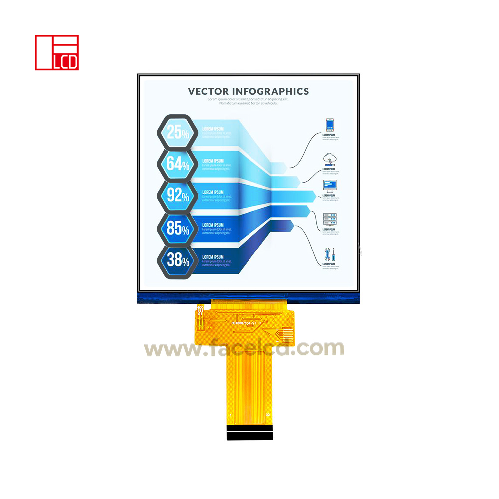 3.95inch 480X480 IPS Square LCD Display