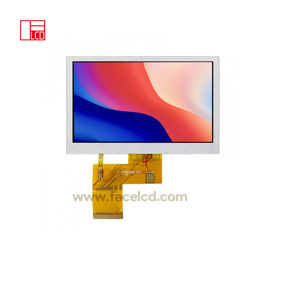 4.3inch 480X272 IPS TFT LCD Display with RGB