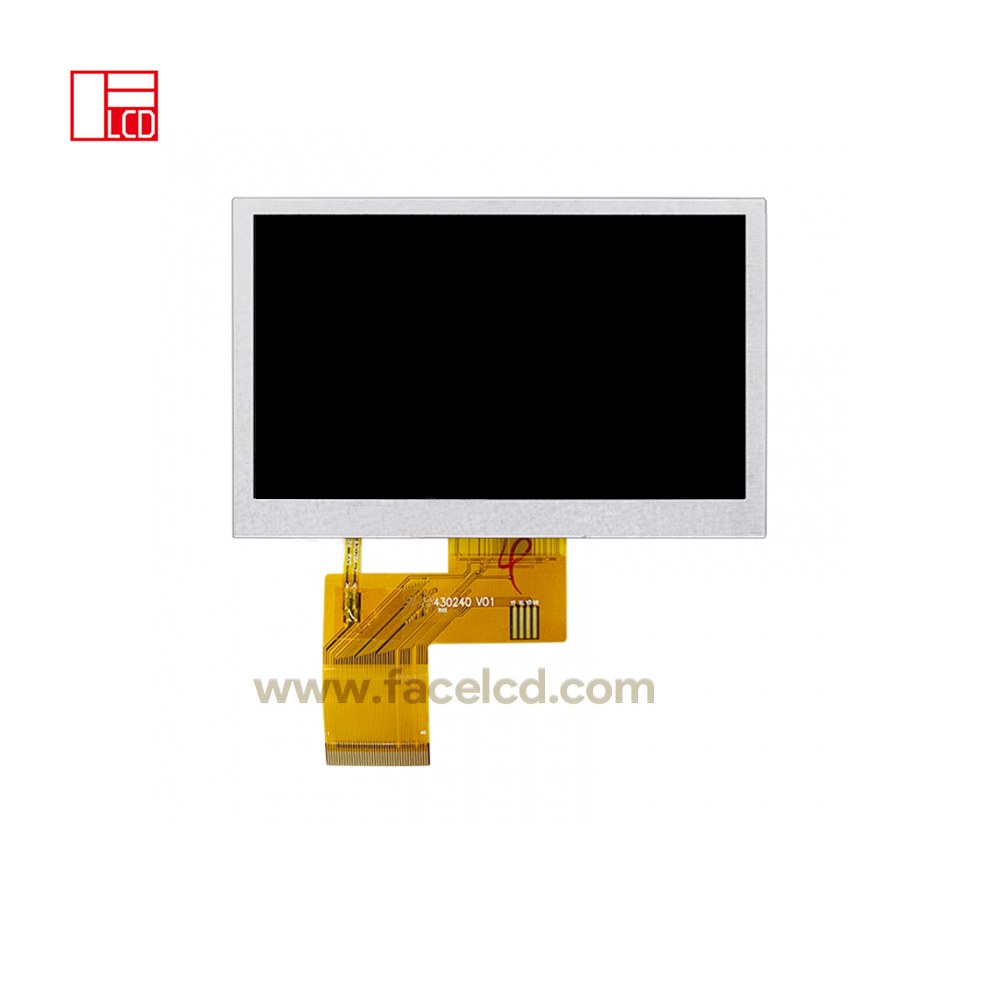 4.3inch 480X272 TN TFT LCD Display with RGB