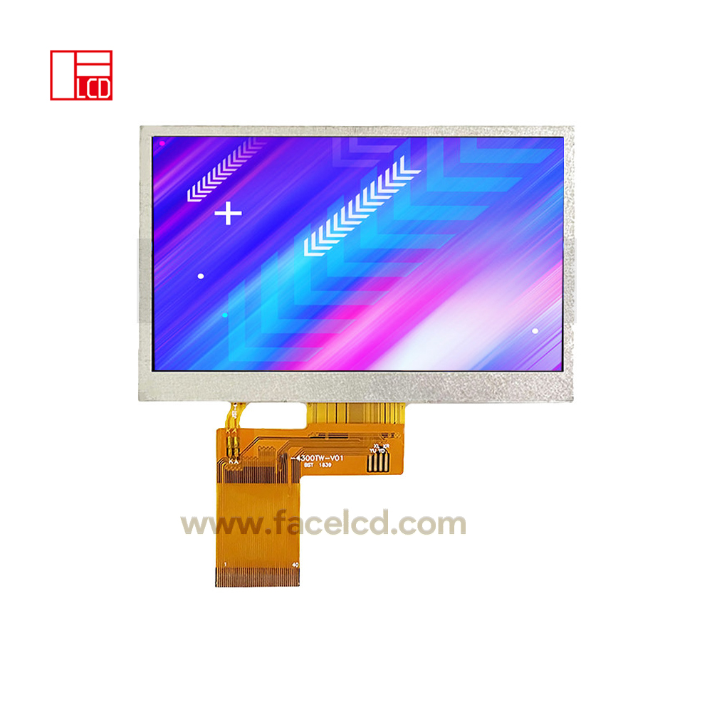 4.3inch 800X480 IPS TFT LCD Display with RGB