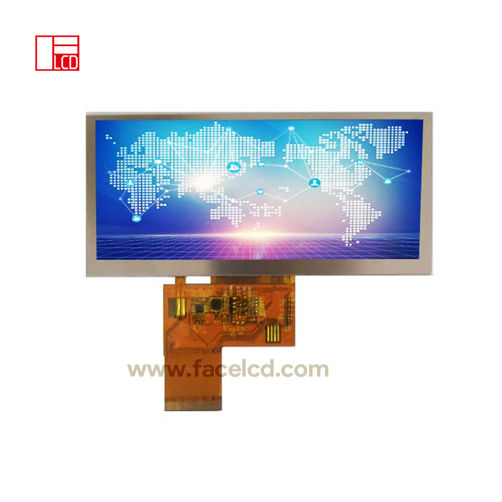 4.6inch 800X320 TN TFT LCD Display with RGB