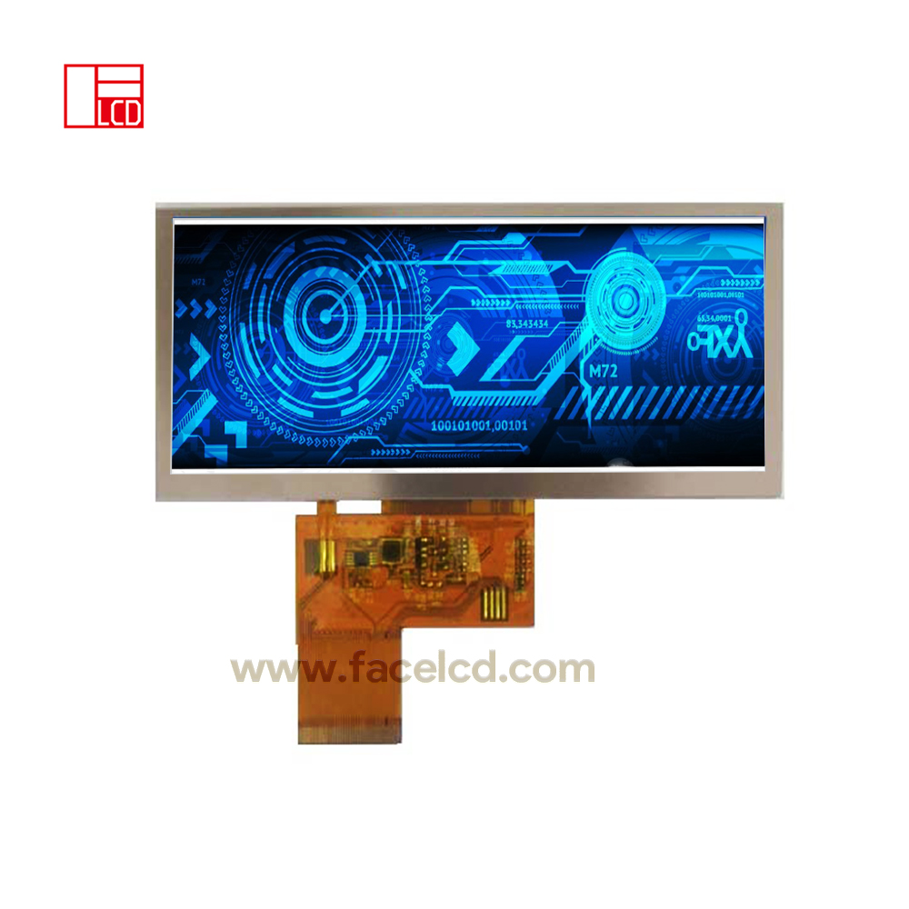 4.6inch 800X320 TN TFT LCD Display with RGB