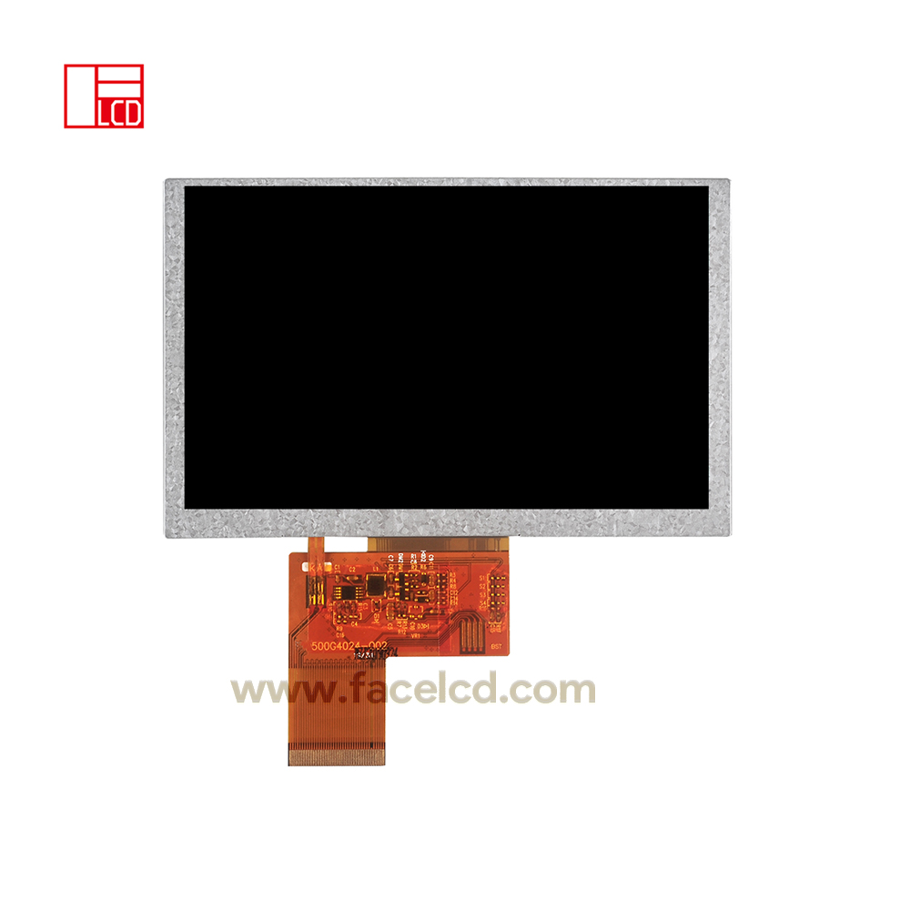 5inch 480X272 TN TFT LCD Display with RGB