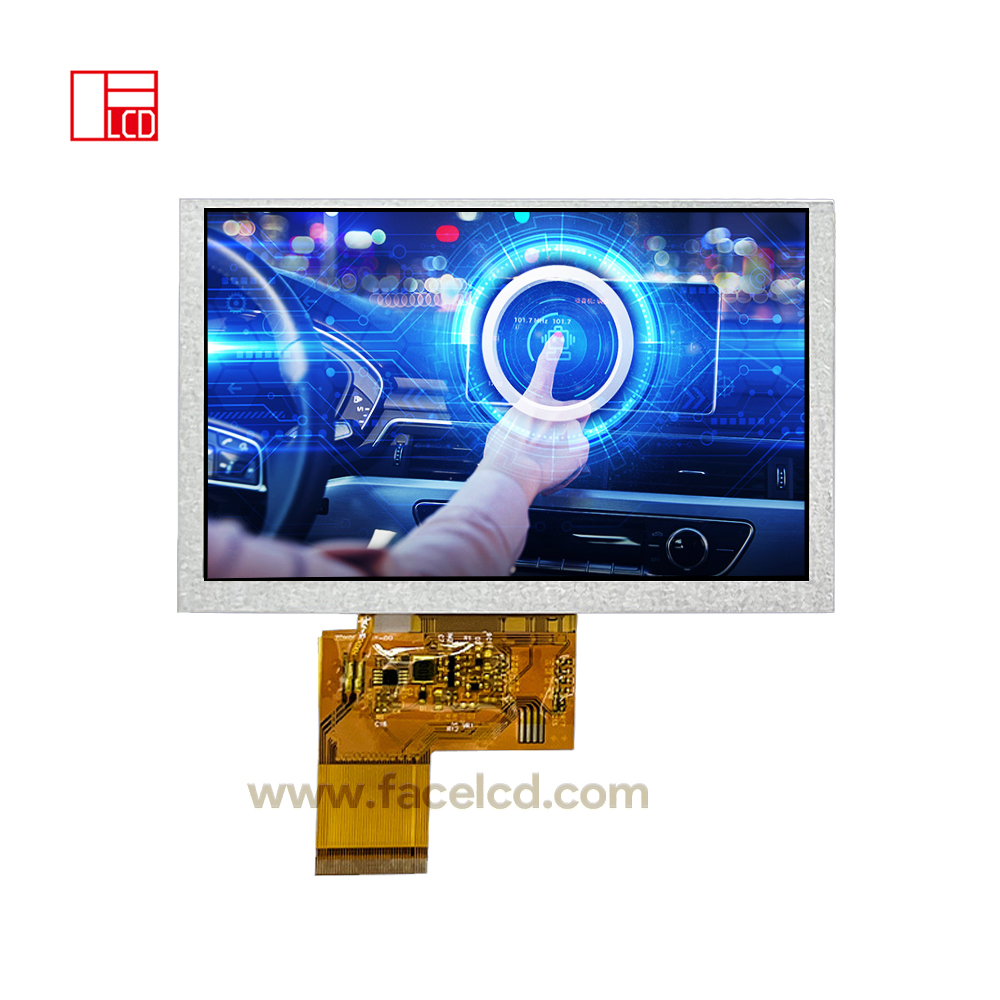 5inch 800X480 IPS TFT LCD Display with RGB
