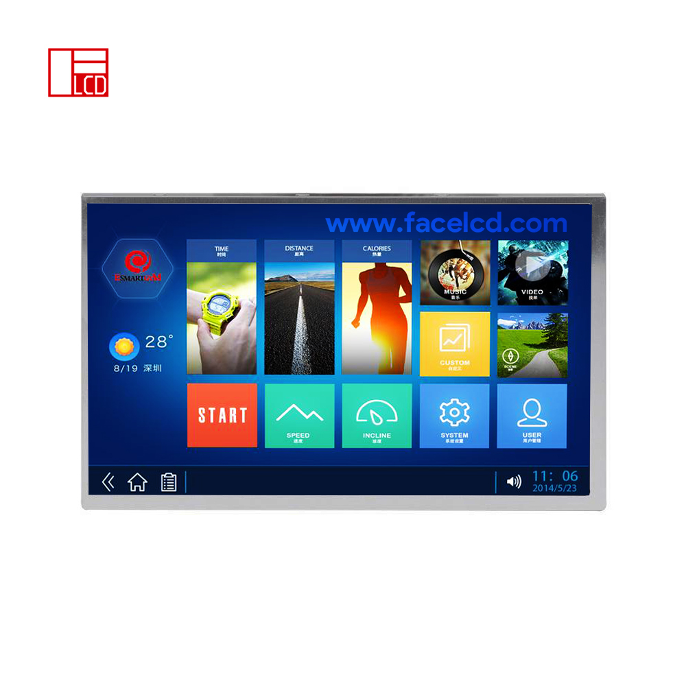 9inch 1280X720 IPS TFT LCD Display with LVDS