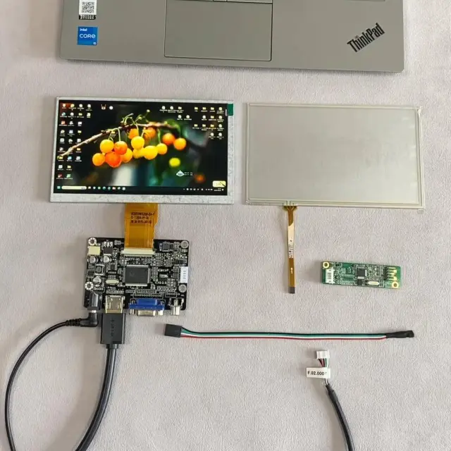 7 inch 4 Wire Resistive Touch screen Industrial Touch Panel