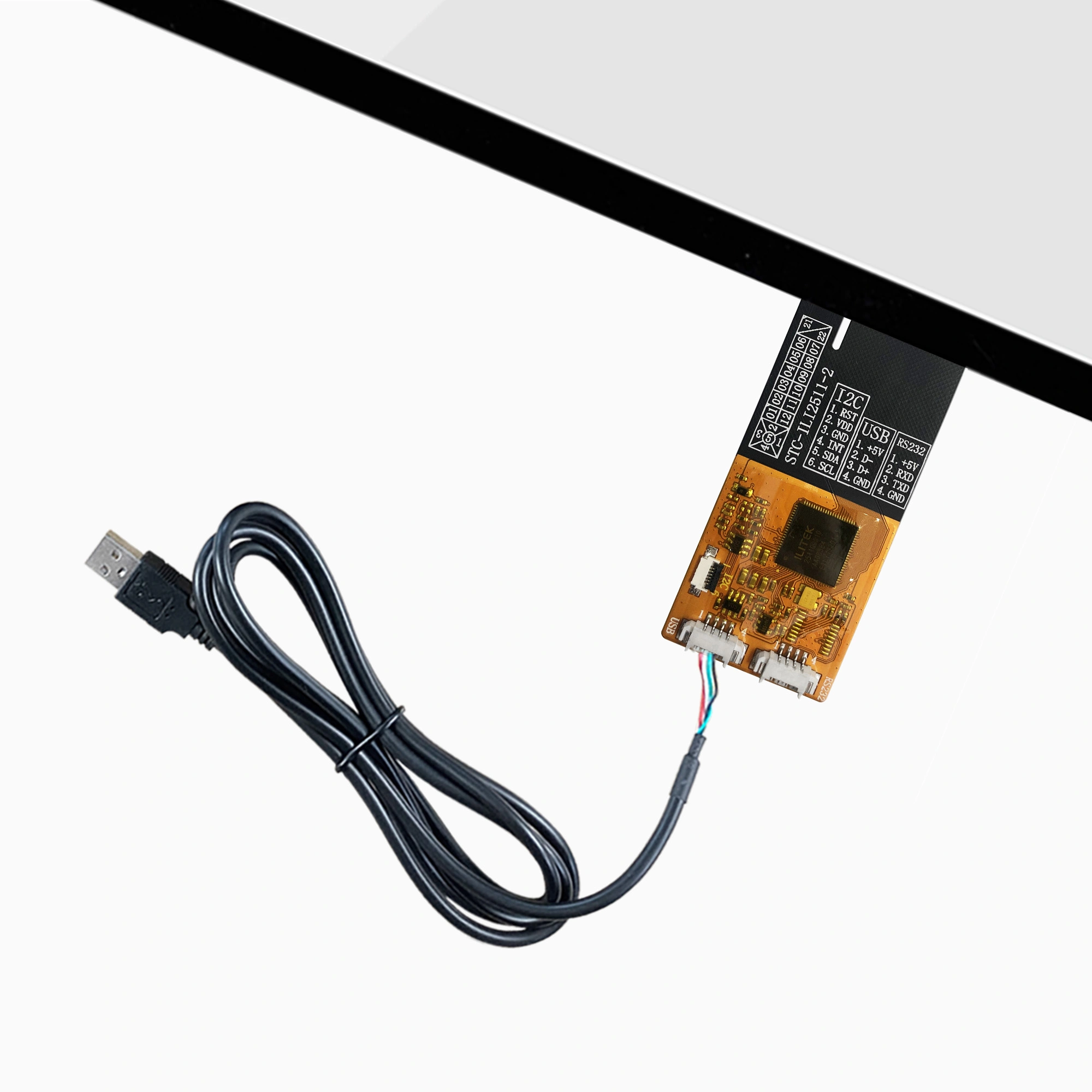 10.1 Inch Multi-Touch Screen  ILIKE ILI2511 IC  G+G Glass  for AndroidLinuxIndustrial HMI