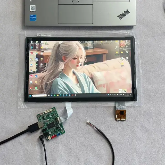 High-Quality 13.3 Inch Projected Capacitive Touch Screen – G+G, RS232, 10-Point Touch