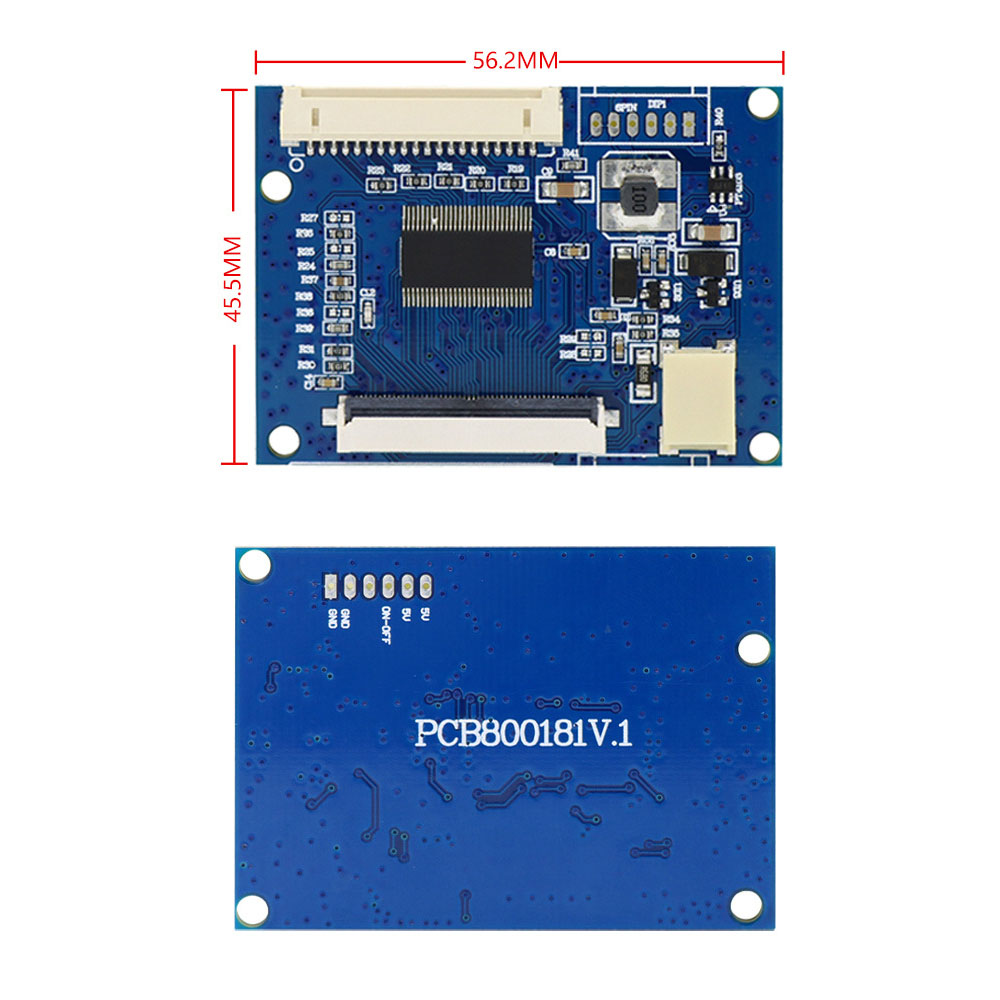 LCD Display Converter Board for TTL/RGB 50pin to LVDS