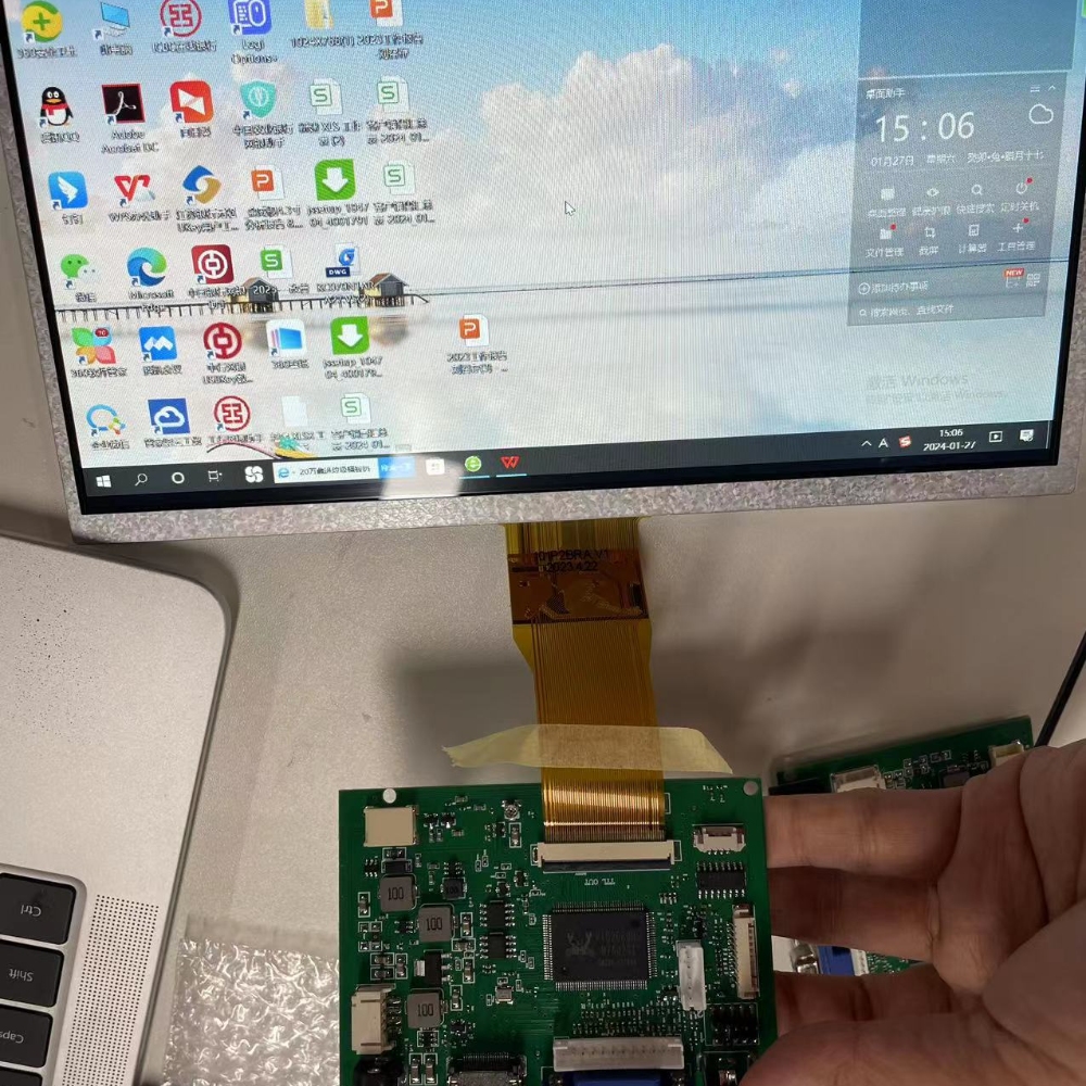 Universal board for 40PIN & 50PIN RGB/LVDS to HDMI/VGA