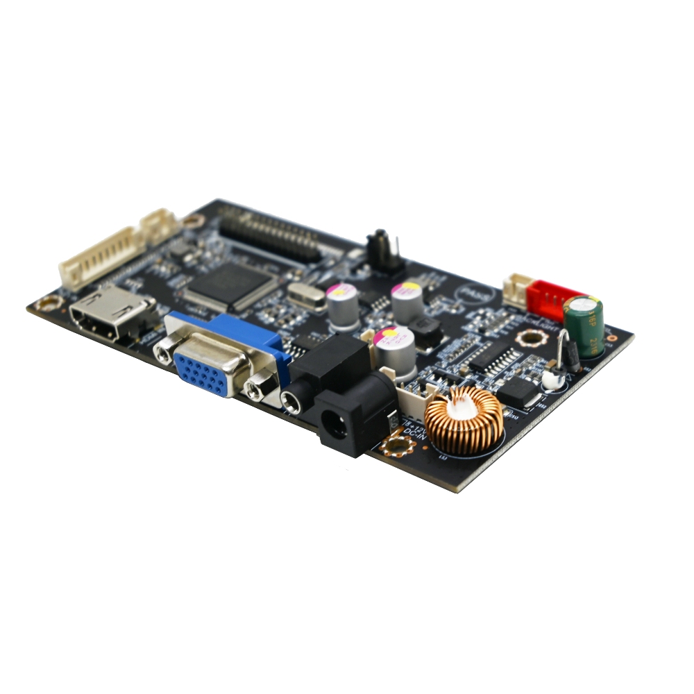 Industrial LCD driver board HDMI+VGA 1920×1200 Wide Temp/High Voltage