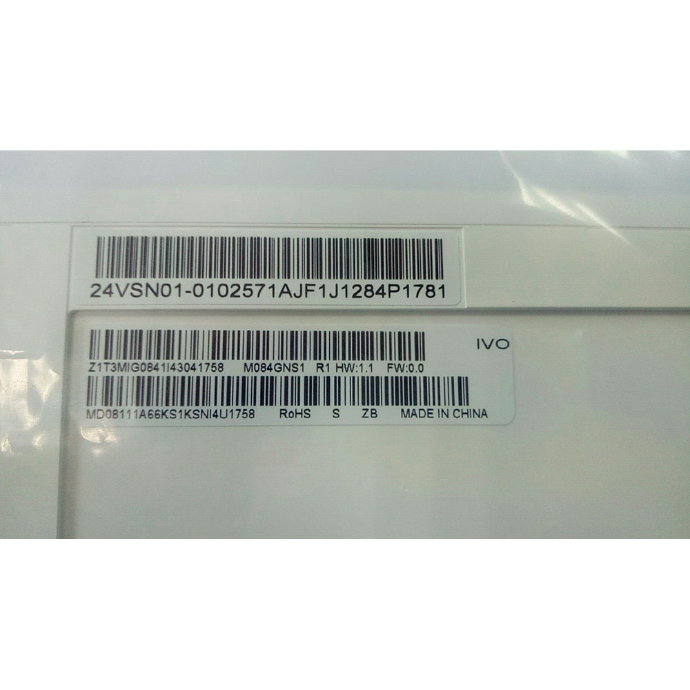 Original M084GNS1 R1 IVO 800×600 LCD Module | Industrial Display Panel