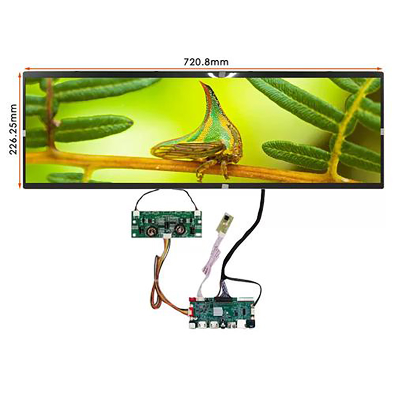 29″ Bar Type LCD Display 1920×540, Original Commercial Digital Signage Screen for Advertising