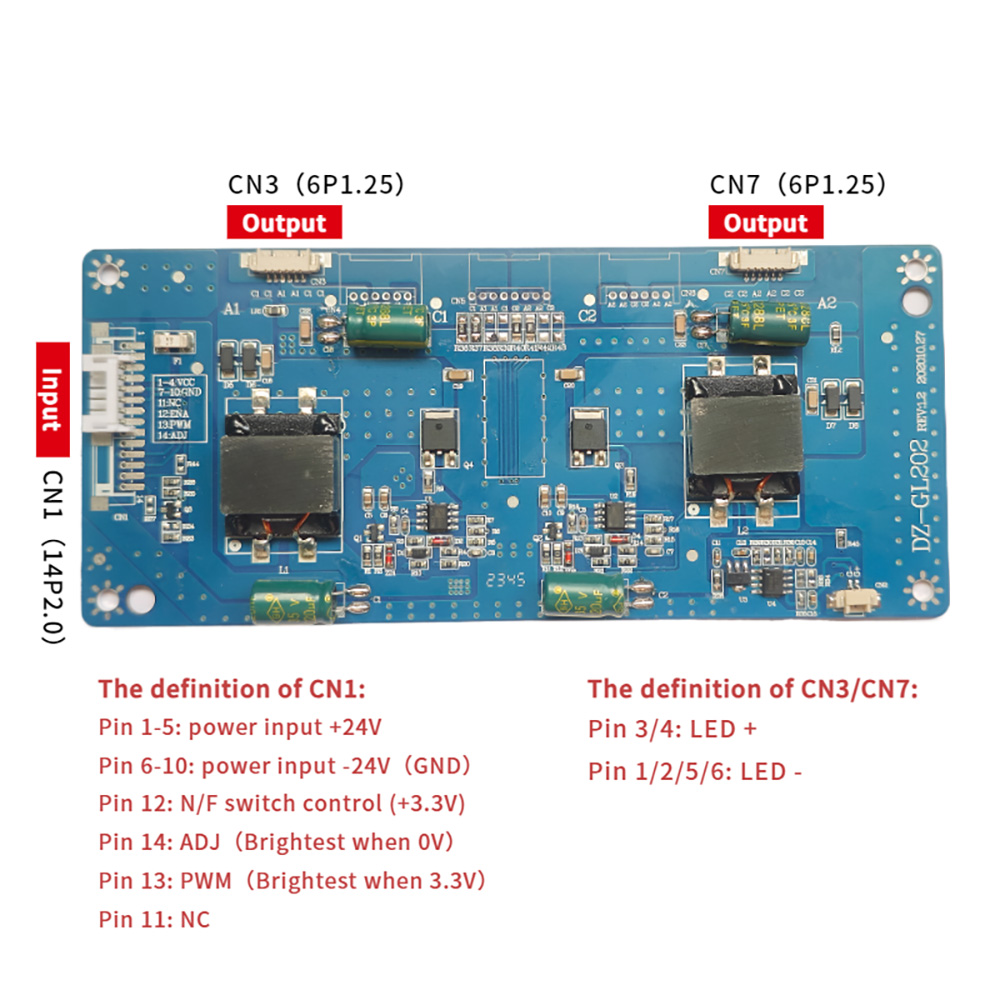 LED Driver board DZ-GL202 for DV290FBM