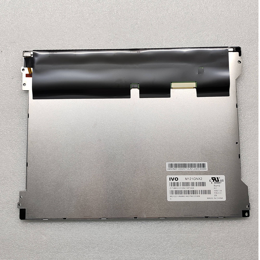 Original IVO M121GNX2 R1 Industrial LCD Module, 12.1 inch, 1024×768
