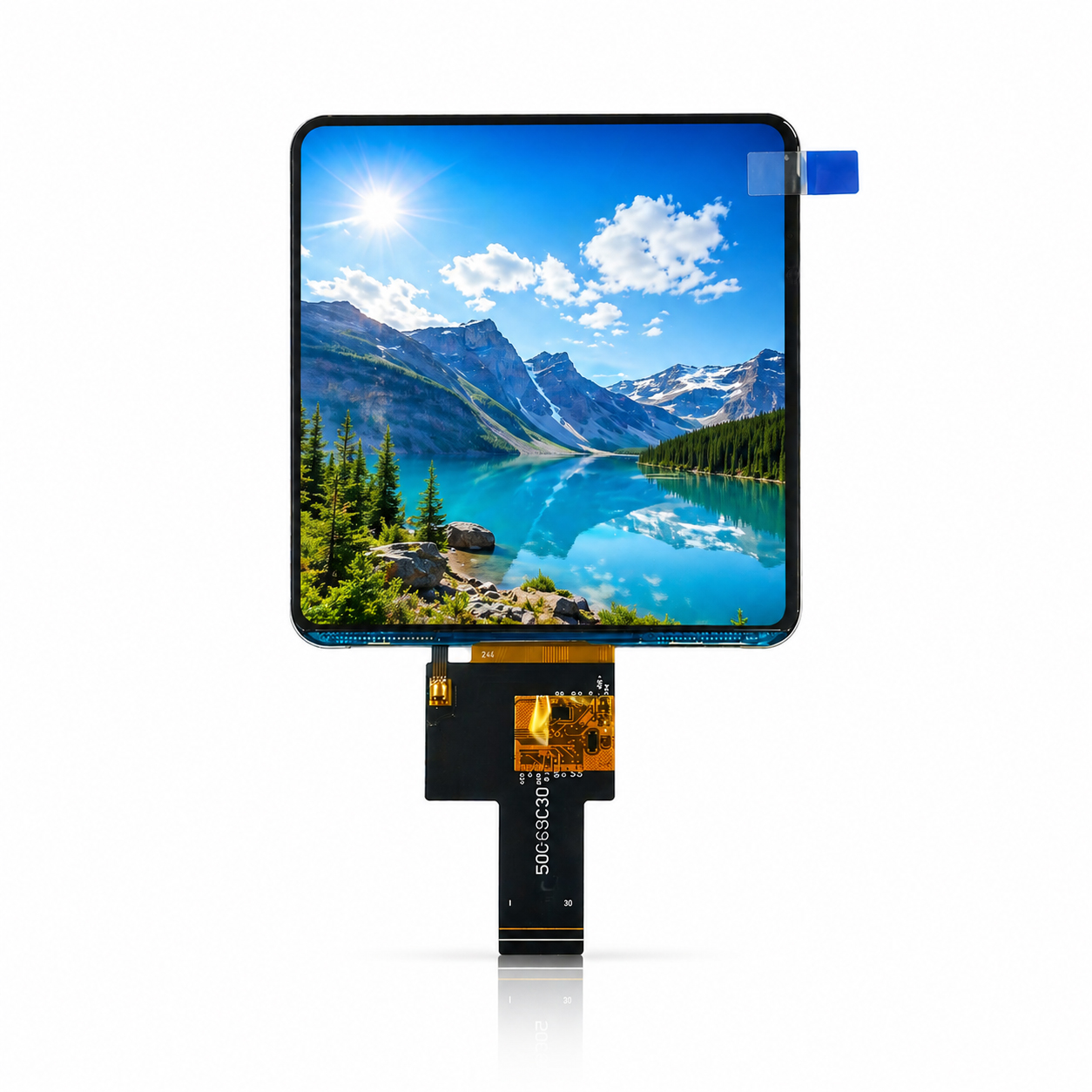 5inch Incell Square LCD Display 720×720 MIPI for Smart Device