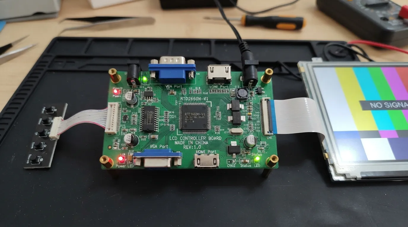 LCD Panel Controller Board