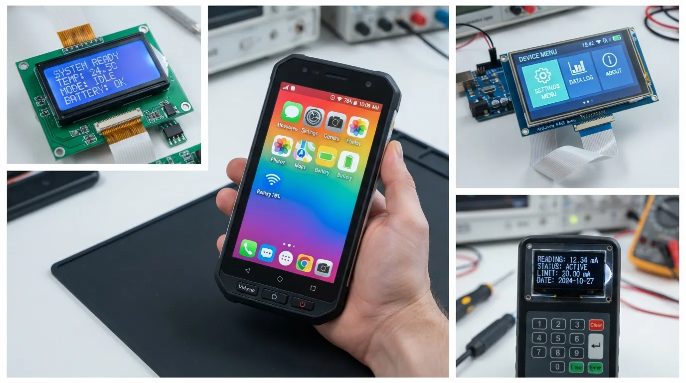 LCD Display for Handheld Device: High-Performance TFT & IPS Solutions